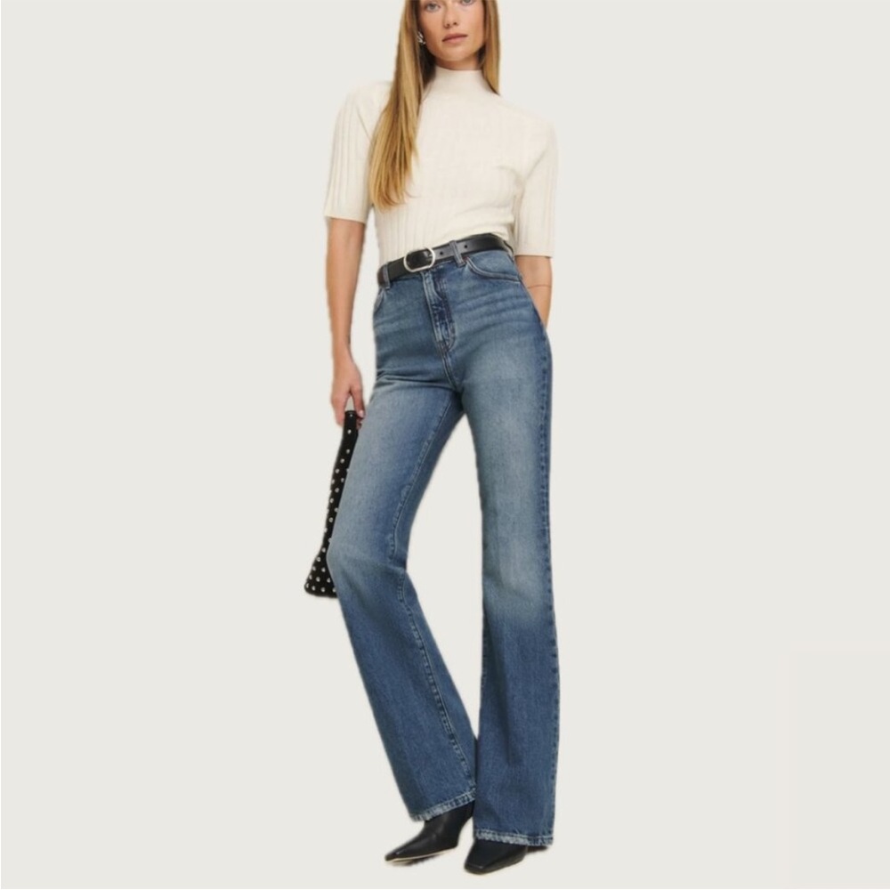 Reformation Mia high rise bootcut jeans